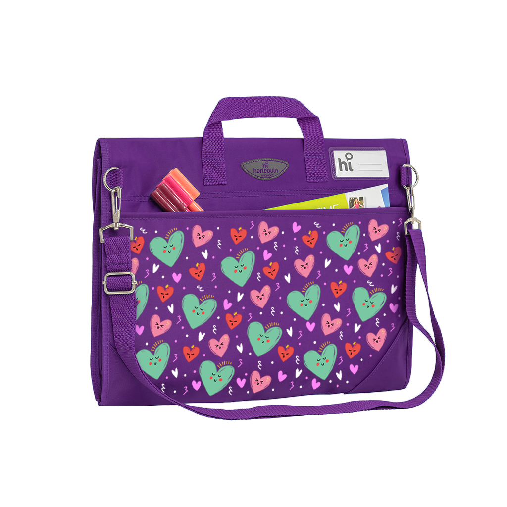 Sweet Hearts Safety Library Bags