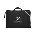 Black Q Book Bag, with single zip opening, handle and reflective strips and Biddeston State School logo