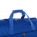 Royal Sports Bag side view handle and zipper close up