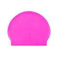 Harlequin swim latex rubber swimming cap bright pink