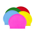 Harlequin swim latex rubber swimming cap plain 
