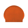 Harlequin swim latex rubber swimming cap orange 