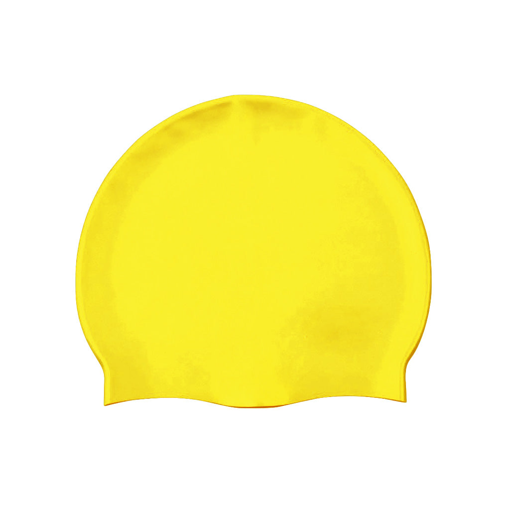 Harlequin swim silicone swimming cap Yellow