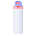 Sublimation Drink Bottle With Flip Top Lid Lilac/Pink - 350ml