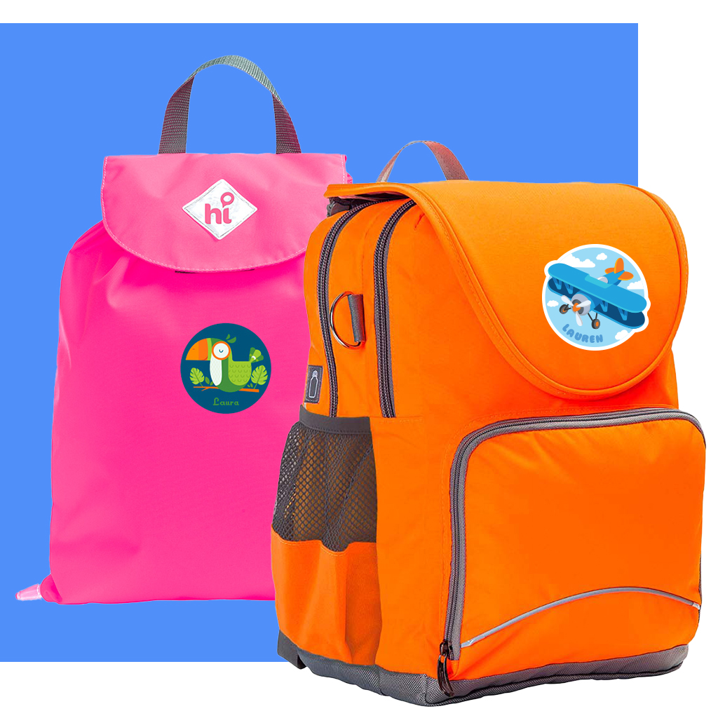 Hi-Viz Vest Backpack and Excursion Bag