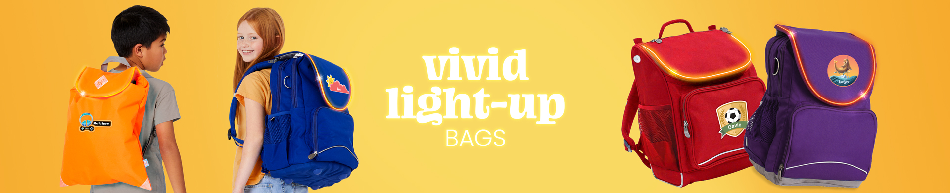 Vivid Light-Up Bags