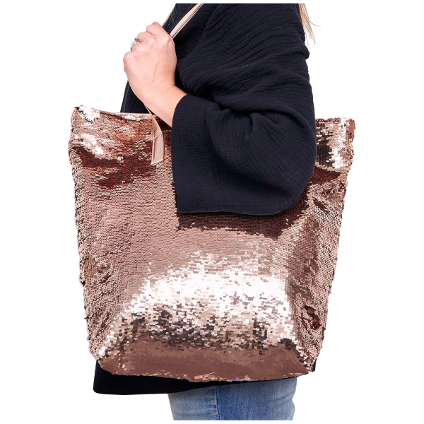 Harlequin Sequin Shopper Bag | Tote & Shopper bags | Accessorize UK