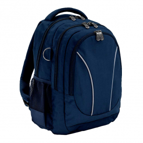 Harlequin Anatomic Tuff-Pack backpack front angle in navy blue