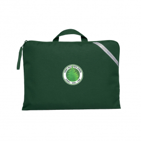 Ferny Hills State School Q Book Bag-Bottle Green