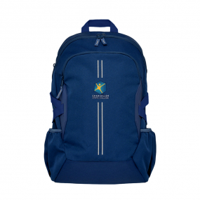 Chancellor State College Large Quantum Backpack in Navy